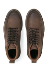 Jack & Jones Toronto Leather Boots Brown Stone