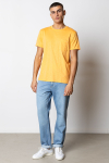 Clean Cut Copenhagen Kolding Organic Tee S/S Mock Orange