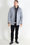 Jack & Jones Harrison Wool Jacket  Light Grey Melange