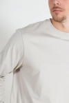 ONLY & SONS Fred Oversize LS Tee Silver Lining