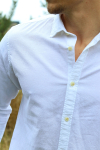 Jack & Jones Summer Shirt LS White