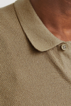 Jack & Jones Emil Knit Structure Shirt SS Coriander