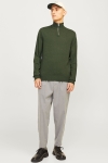 Jack & Jones Emil Knit Half Zip Kombu Green