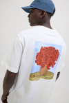 Jack & Jones Marrakesh Back Tee SS  Bright White Flowers