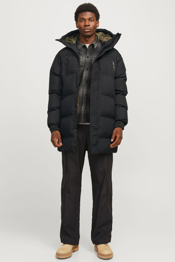 Alpha Long Puffer Black