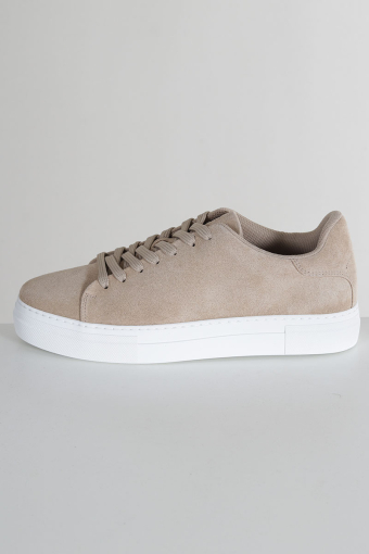 David Chunky Suede Leather Sneaker Sand