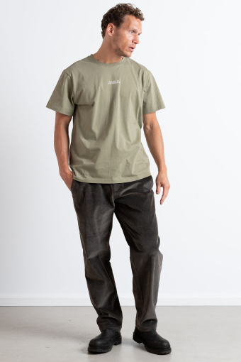 Cohen Brushed Tee SS Dusty Green