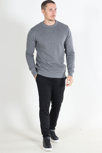 Carlo Cotton knit Lt Grey Mix