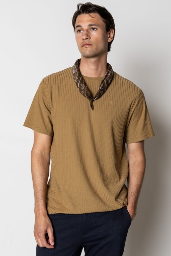 Jasper T-shirt Dark Khaki