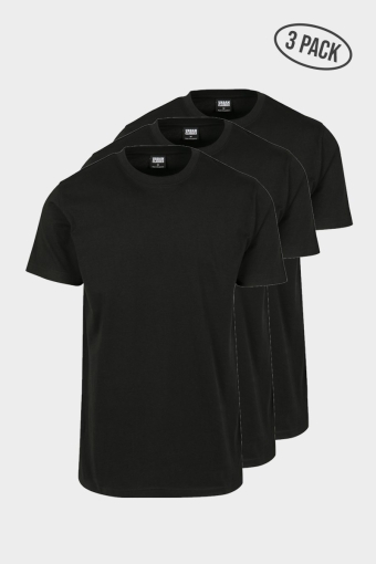 Basic Tee 3-Pack Black