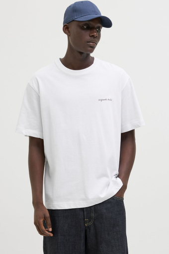 Marrakesh Back Tee SS  Bright White Horse