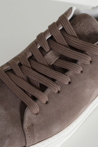 SLHDAVID CHUNKY SUEDE SNEAKER NOOS Greige