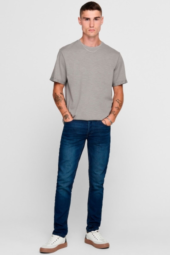 Loom Slim Fit Jog Blue Denim