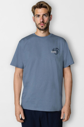 Fresh T-shirt SS Dusty Blue