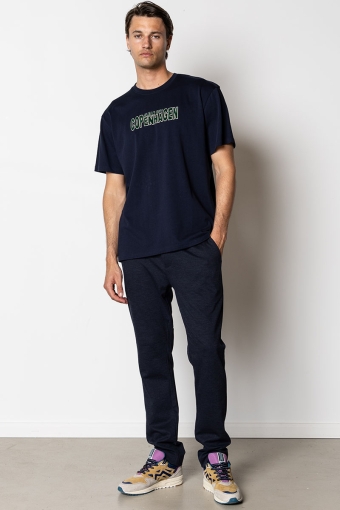 Jonas organic T-shirt Navy