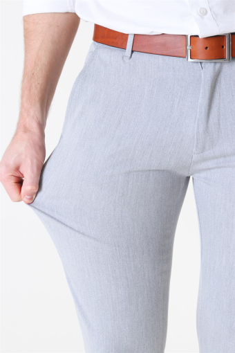 Frederic Pants Light Grey Melange