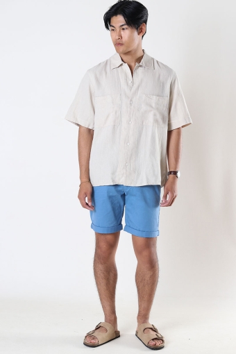 Camp Linen Resort Shirt SS Pelican