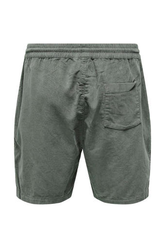 Alfie Relax Cord Shorts Castor Gray