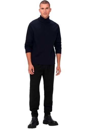 PHIL STRUC ROLL NECK KNIT Dark Navy