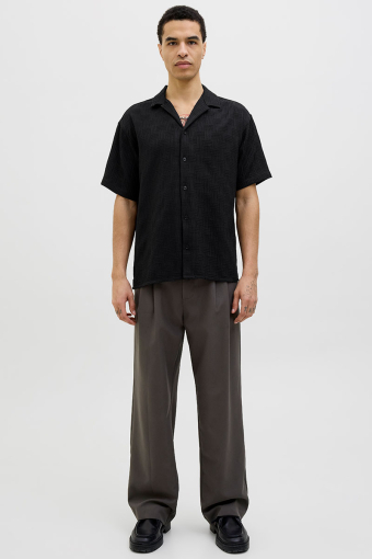 Matteo Resort Shirt SS Black