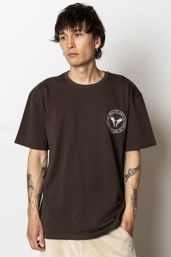 Toby T-shirt Dark Brown