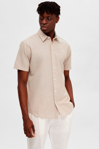 Regular New Linen Shirt SS Pure Cashmere