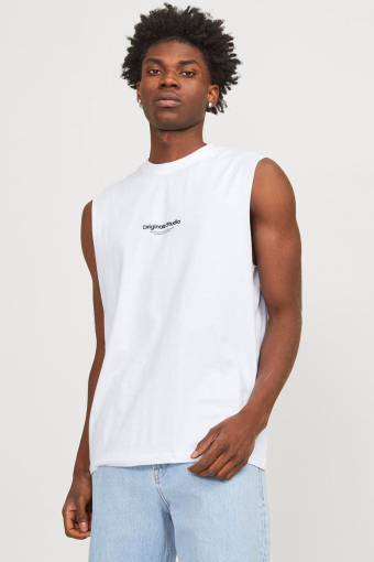 Vesterbro Sleeveless Tee Bright White