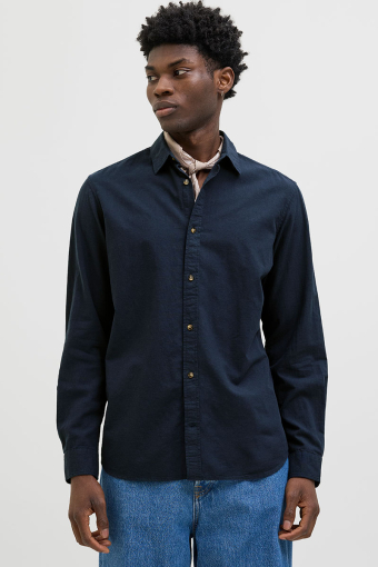 Summer Shirt LS Navy Blazer