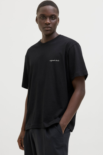 Marrakesh Back Tee SS  Black