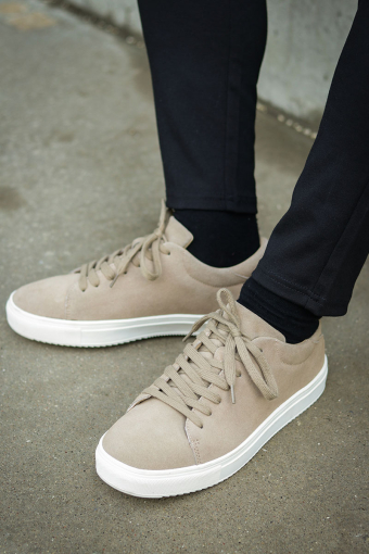 Liberty Sneaker Suede Taupe