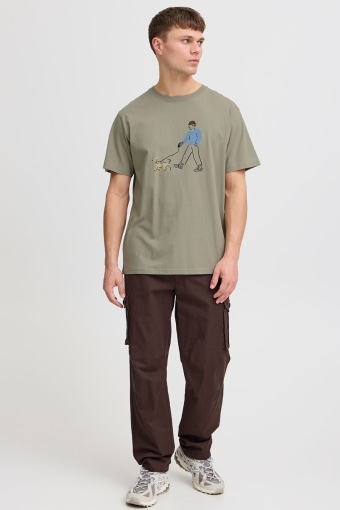 Mannis T-Shirt Laurel Oak