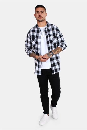 Checked Flanell Shirt Black/White