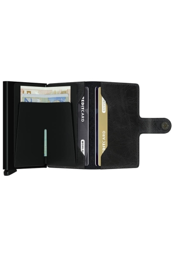 Miniwallet Vintage Black