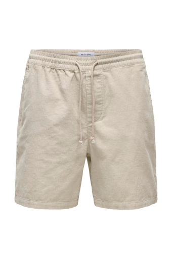 Alfie Relax Cord Shorts Silver Lining