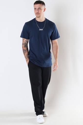 Cohen Brushed Tee SS Navy