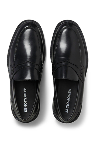 Dax Leather Loafer Black