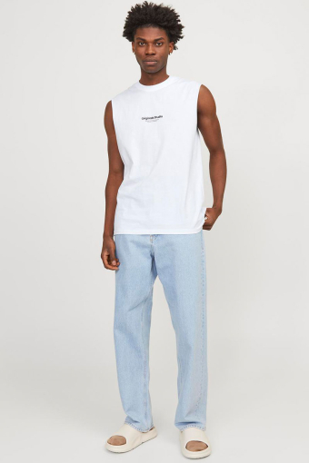 Vesterbro Sleeveless Tee Bright White