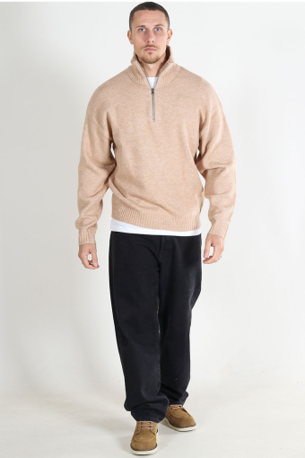 Ollie Knit Half Zip Humus