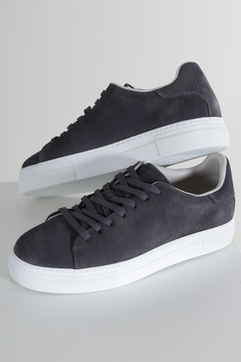 David Chunky Suede Leather Sneaker Asphalt