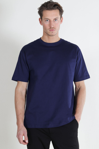 Fred Basic Oversize Tee Evening Blue