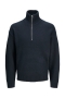 Jack & Jones Ollie Knit Half Zip Sky Captain