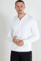 ONLY & SONS Phil Rib LS Polo Knit Cloud Dancer