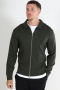 Selected Emanuel Soft Sweat Full Zip Forest Night