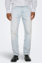 ONLY & SONS Edge Straight Fit 9393 Jeans Light Blue Bleached Denim